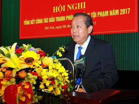 Phó Thủ tướng Trương Hòa Bình dự tổng kết công tác chống tội phạm của Bộ đội Biên phòng - ảnh 1